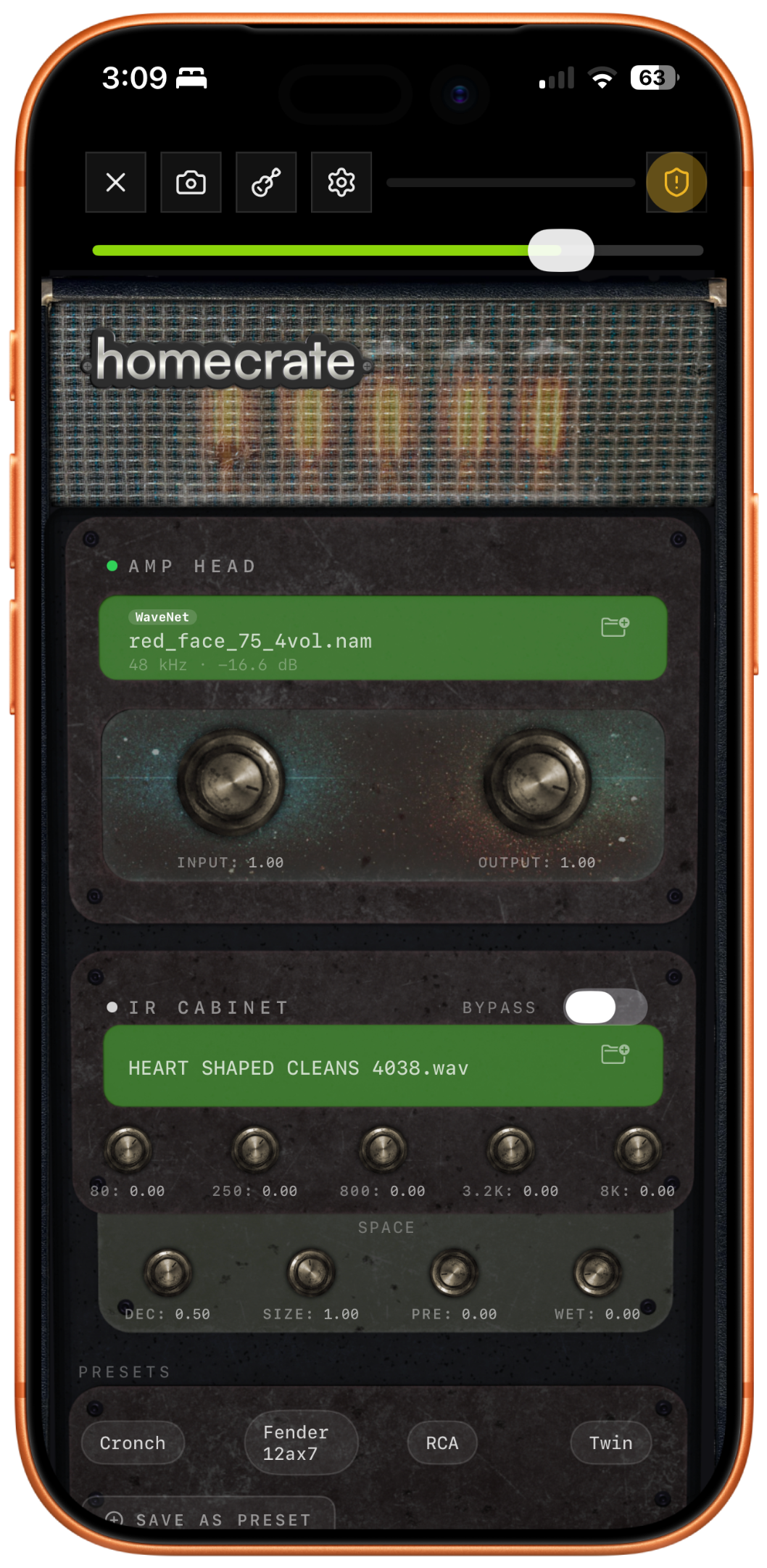 Neural amp modeler · AUv3